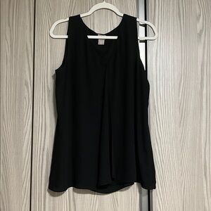 Chico's Classic Black V-Neck Top